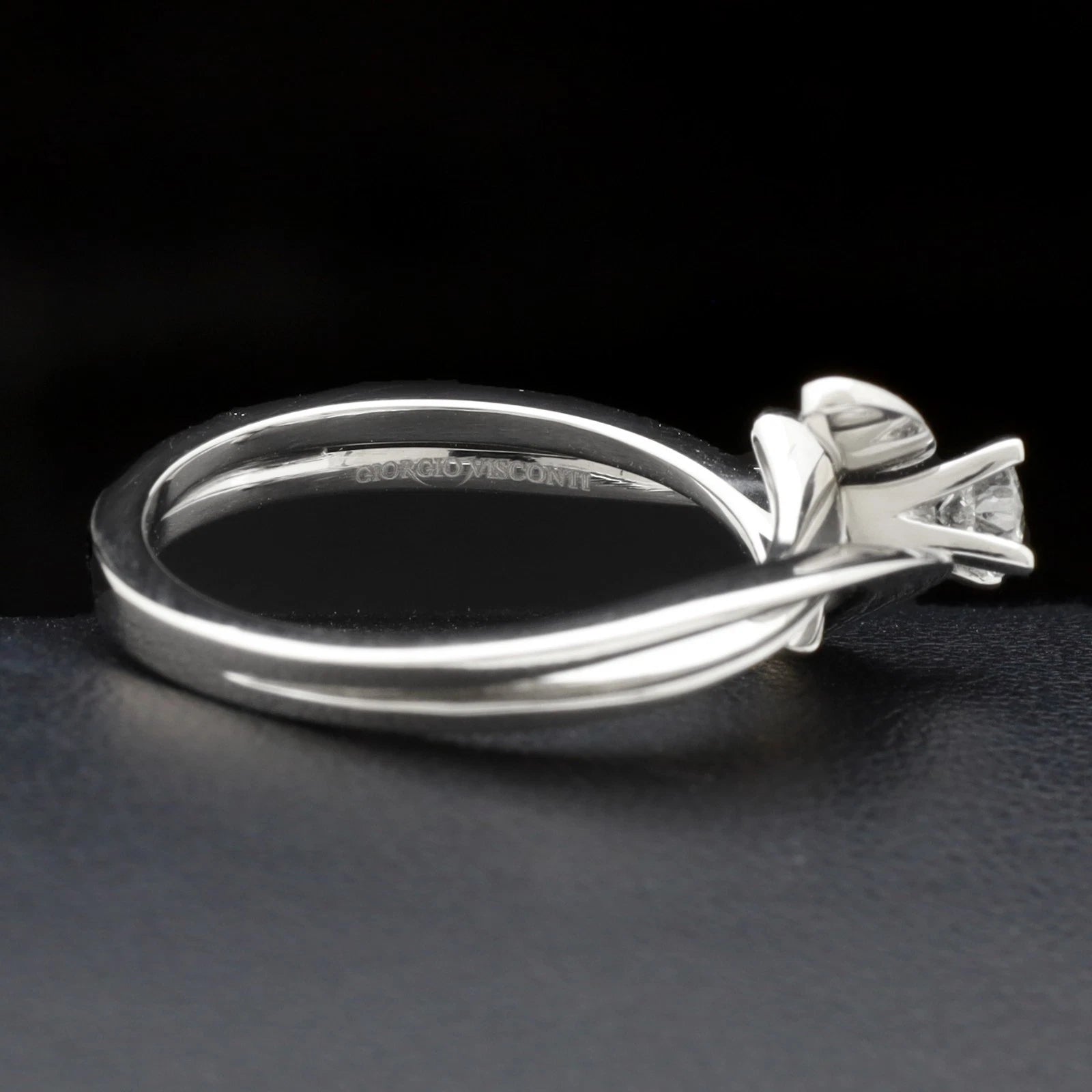 ANELLO SOLITARIO GIORGIO VISCONTI