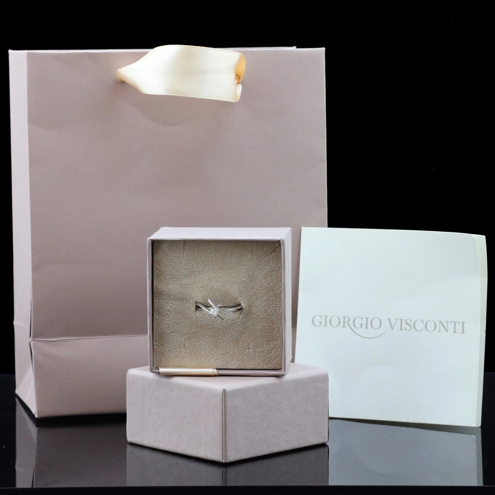 ANELLO SOLITARIO GIORGIO VISCONTI