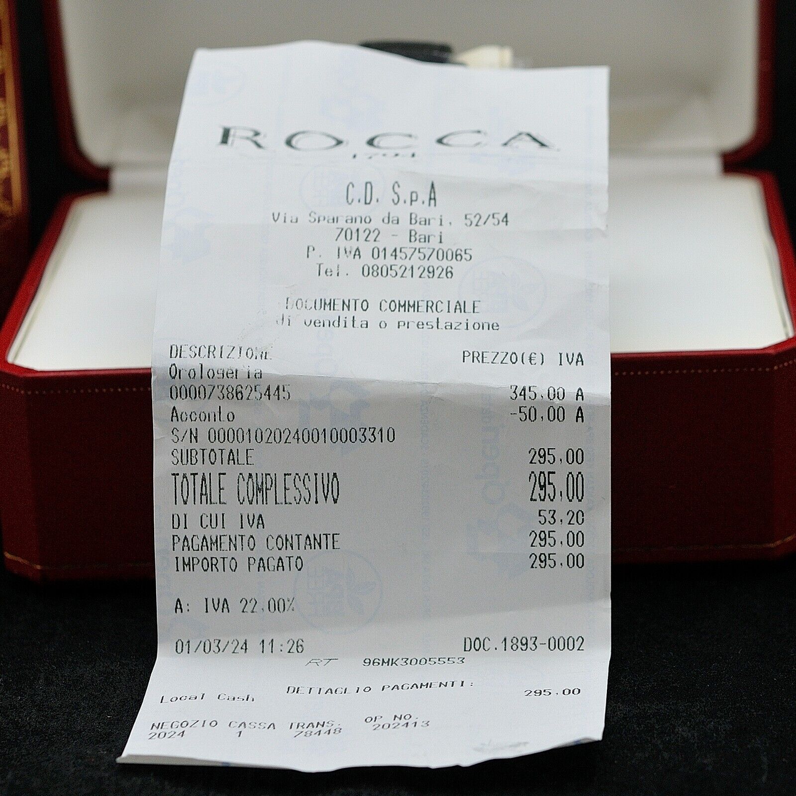 Orologio Cartier Roadstar