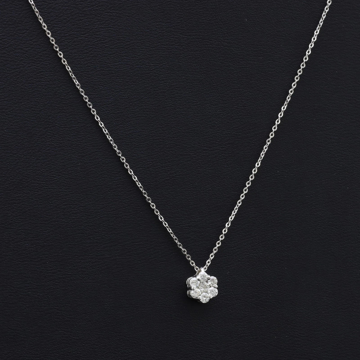 COLLANA IN ORO BIANCO 18KT 750