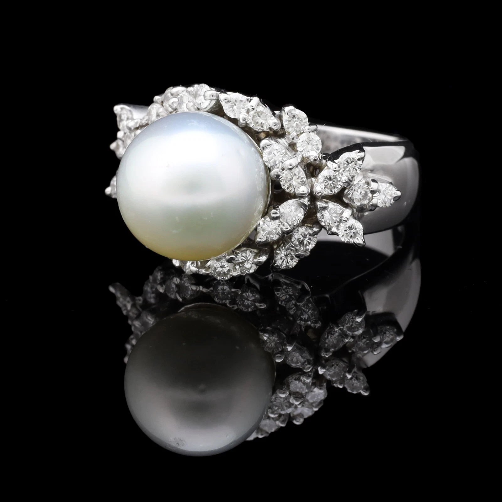 ANELLO IN ORO BIANCO 18KT