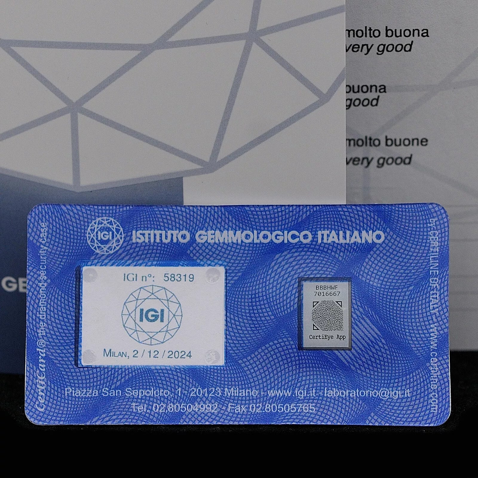 DIAMANTE IGI