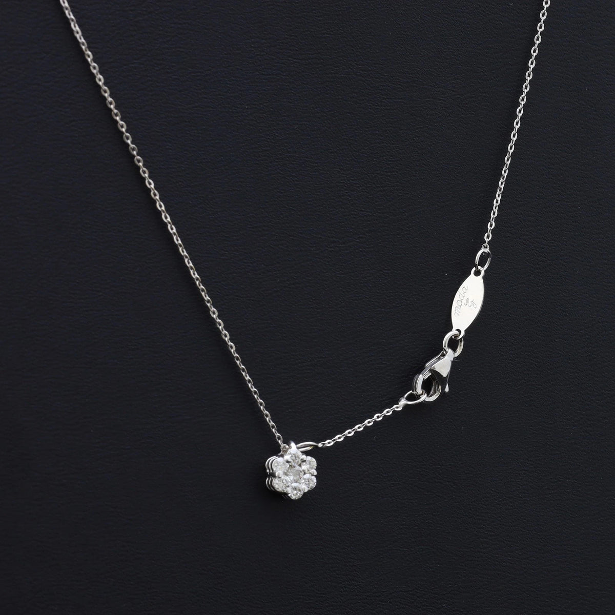 COLLANA IN ORO BIANCO 18KT 750