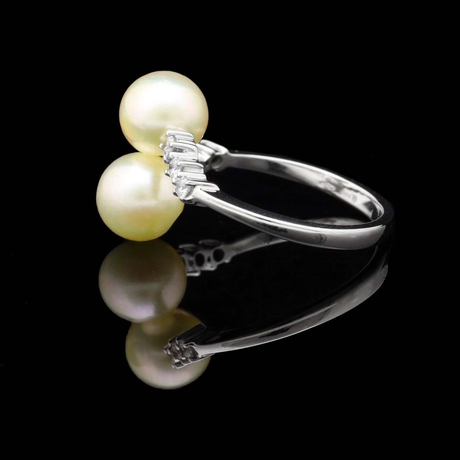 ANELLO IN ORO BIANCO 18KT