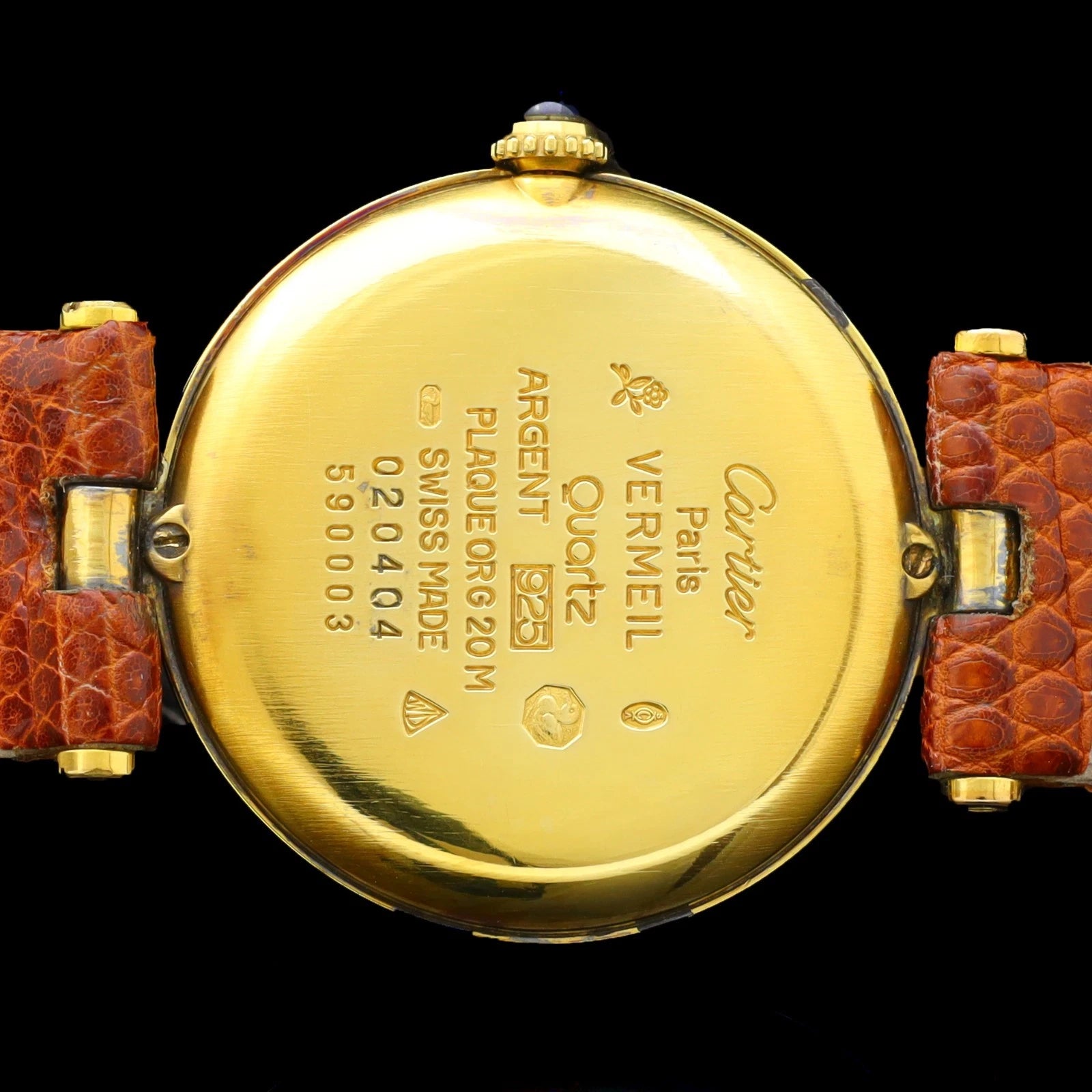 Orologio Cartier Vendome Vermeil