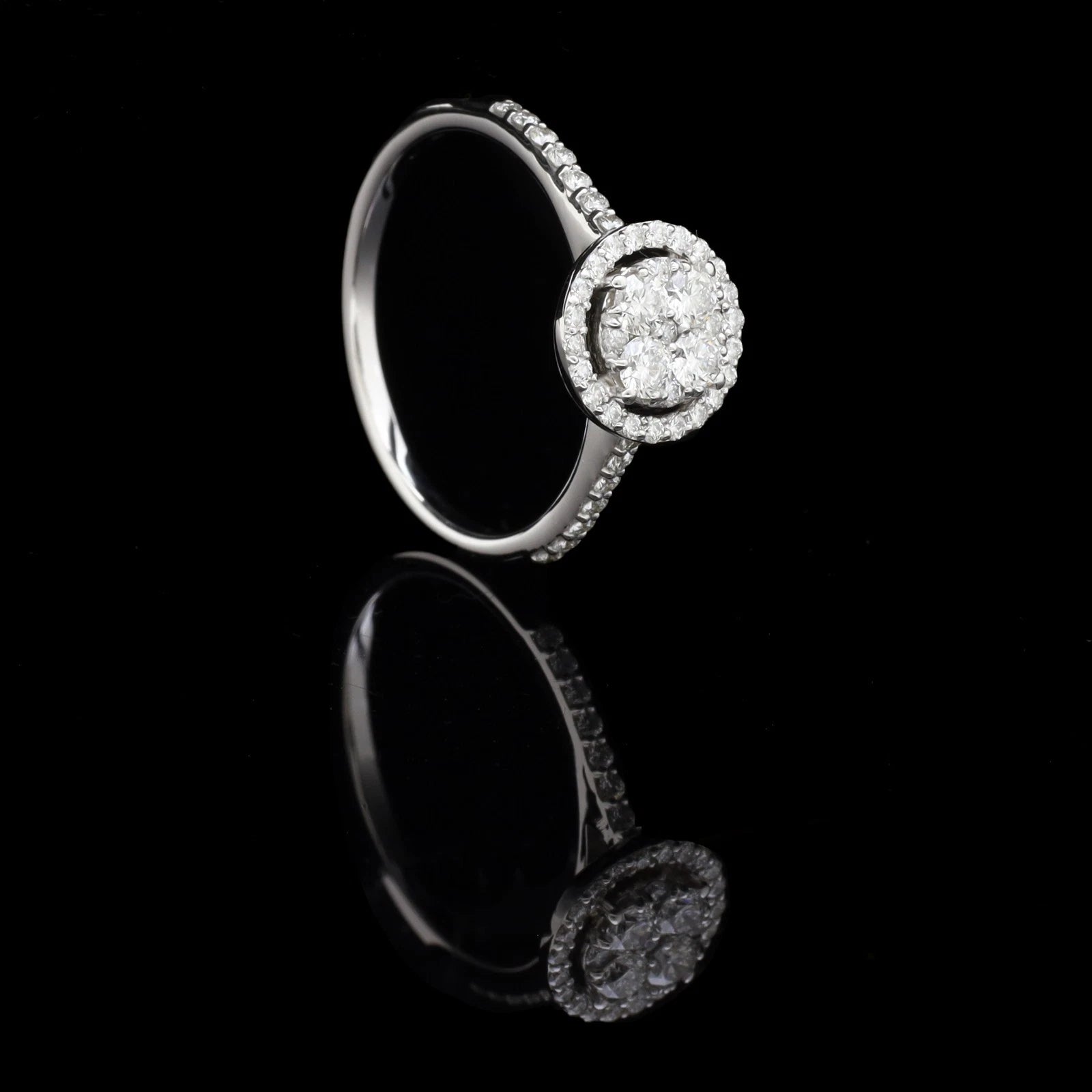 ANELLO IN ORO BIANCO