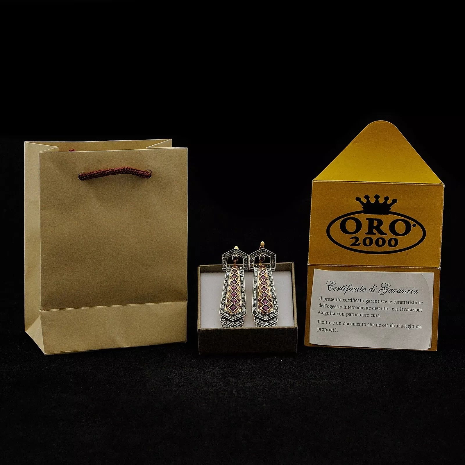 ORECCHINI MONARCH