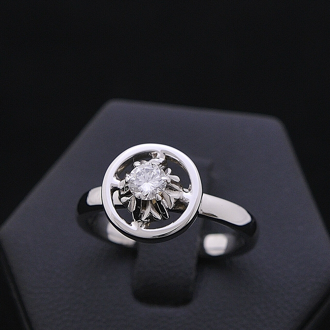 ANELLO SOLITARIO 0.28 CT
