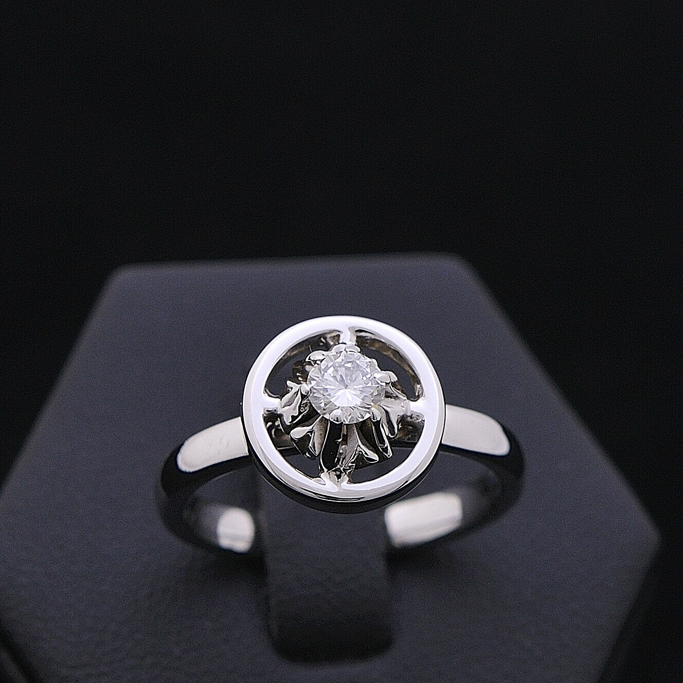 ANELLO SOLITARIO 0.28 CT