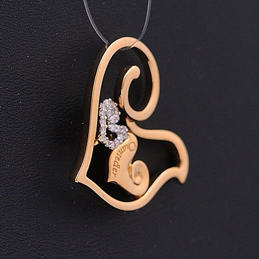 CIONDOLO CHANTECLER DIAMOUR IN ORO ROSA