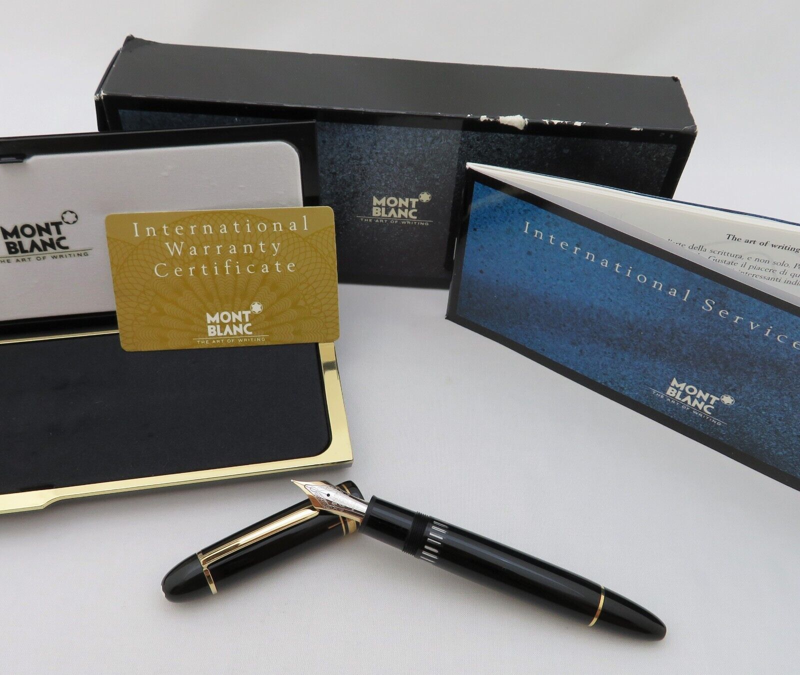 PENNA MONTBLANC MEISTERSTUCK BLACK 4810