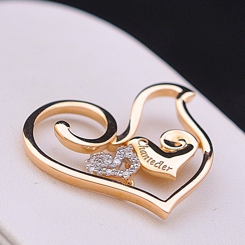 CIONDOLO CHANTECLER DIAMOUR IN ORO ROSA