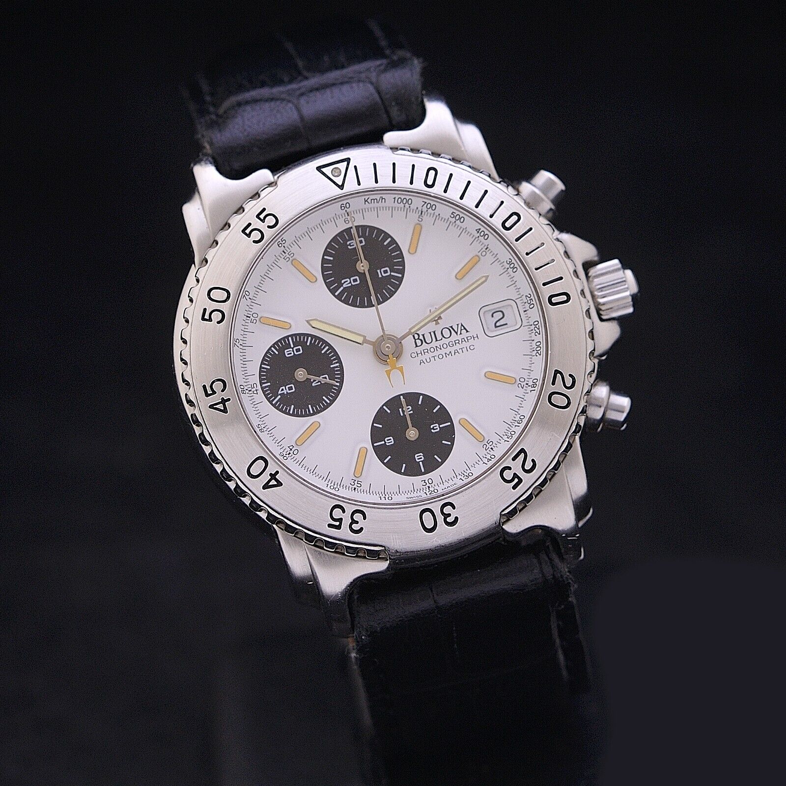 Orologio Bulova Chronograph steel 38 mm automatic