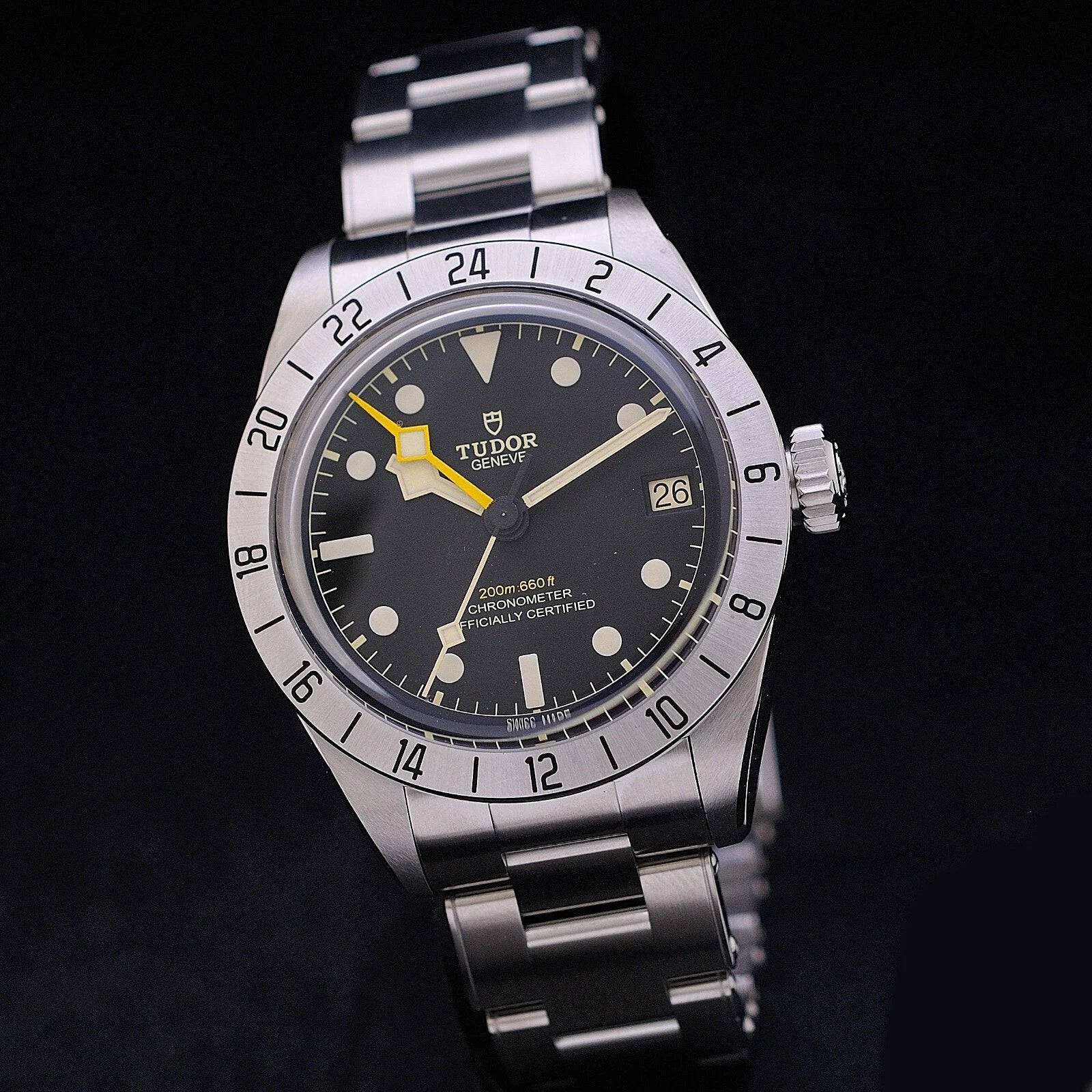Oorlogio Tudor Black Bay Gmt