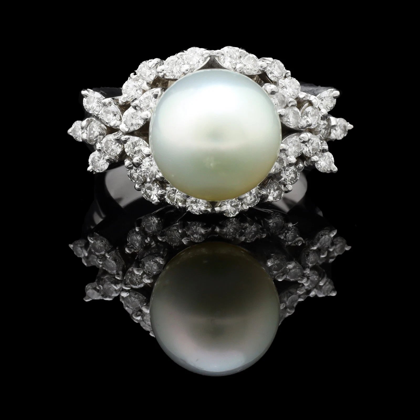 ANELLO IN ORO BIANCO 18KT