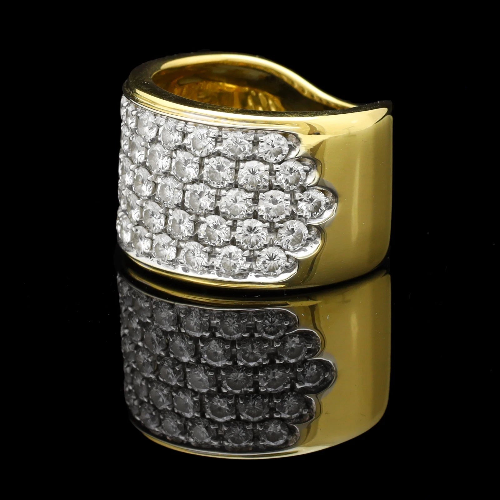 ANELLO A FASCIA IN ORO 18KT