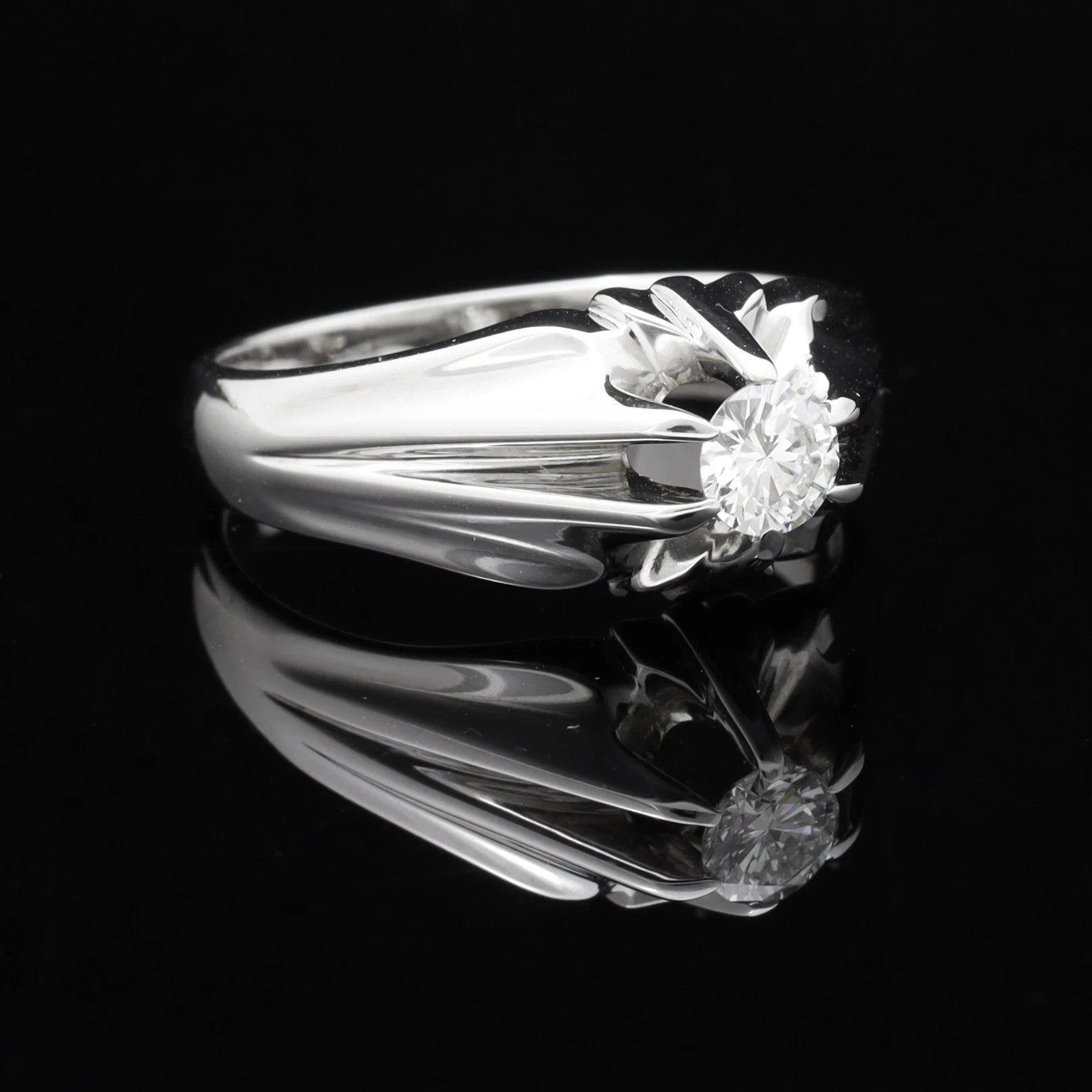 ANELLO SOLITARIO UOMO