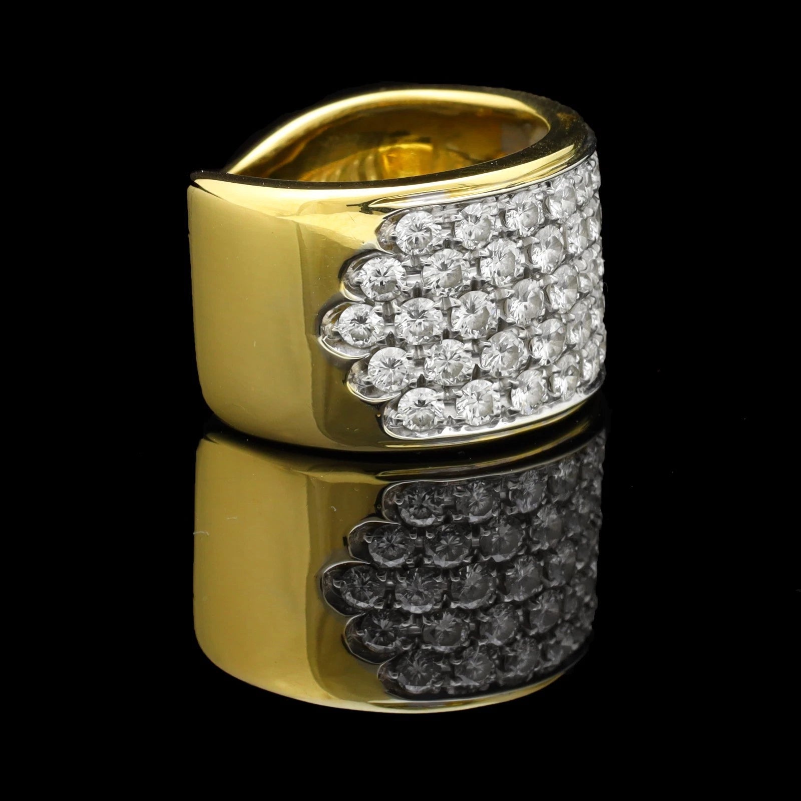 ANELLO A FASCIA IN ORO 18KT