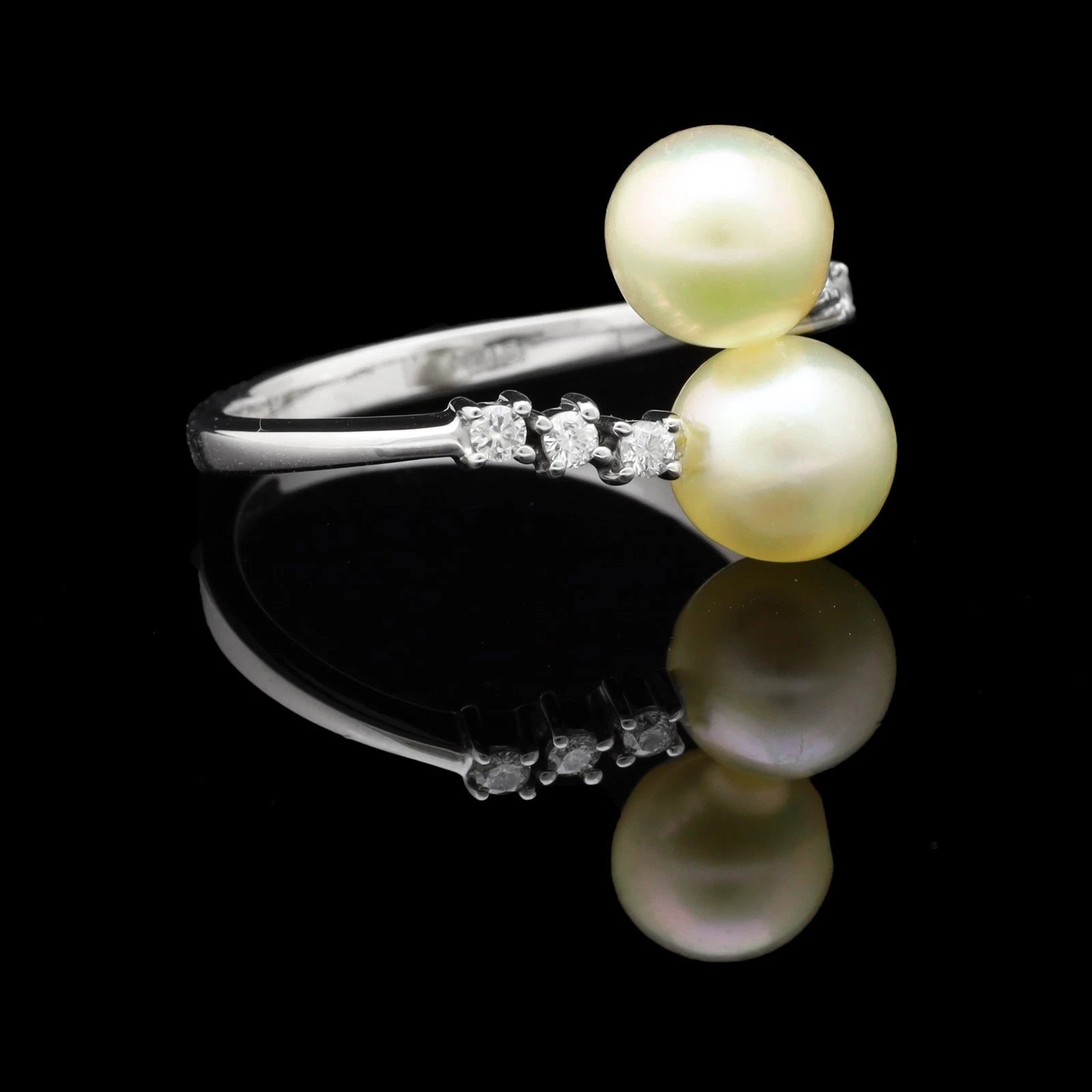 ANELLO IN ORO BIANCO 18KT