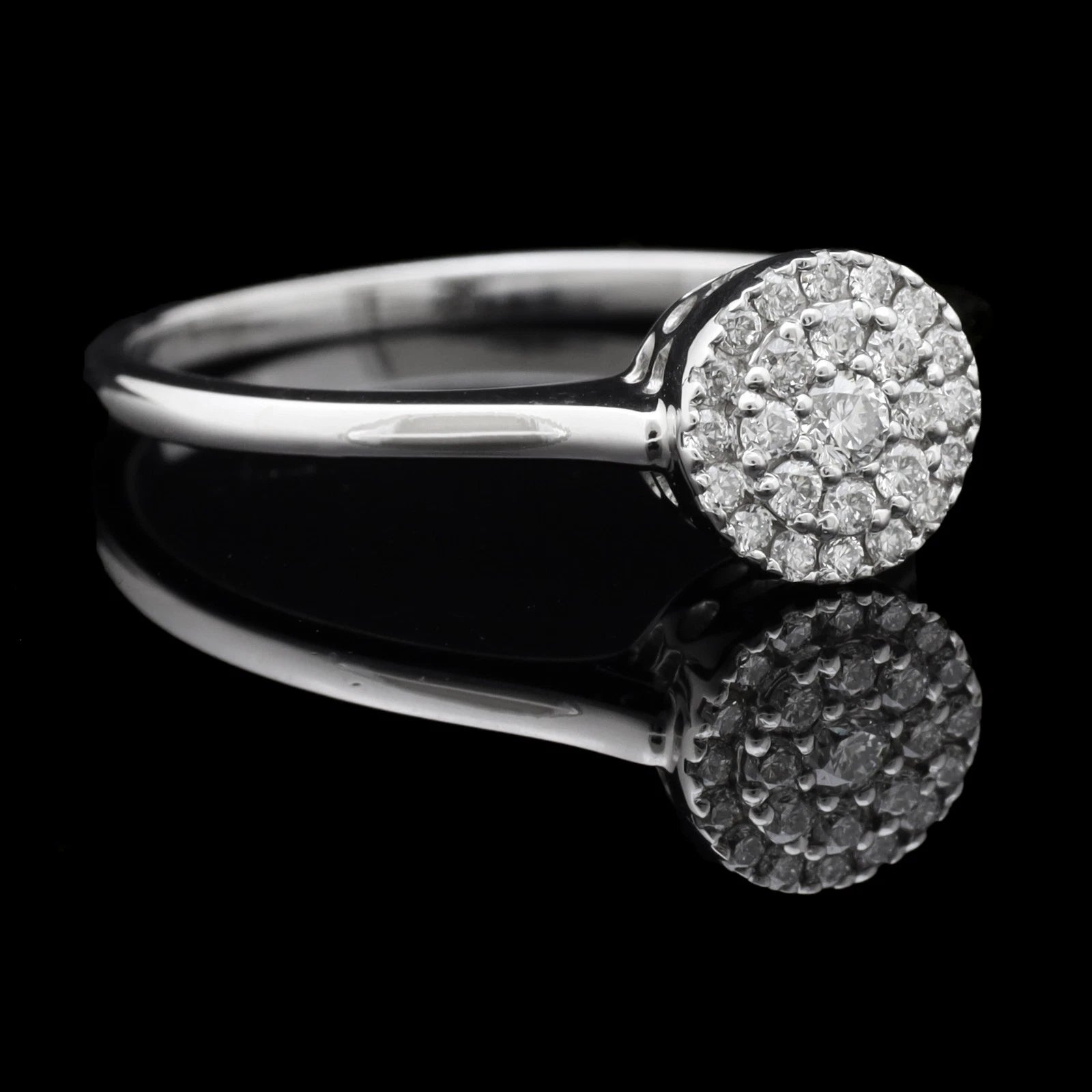 ANELLO IN ORO BIANCO 18KT