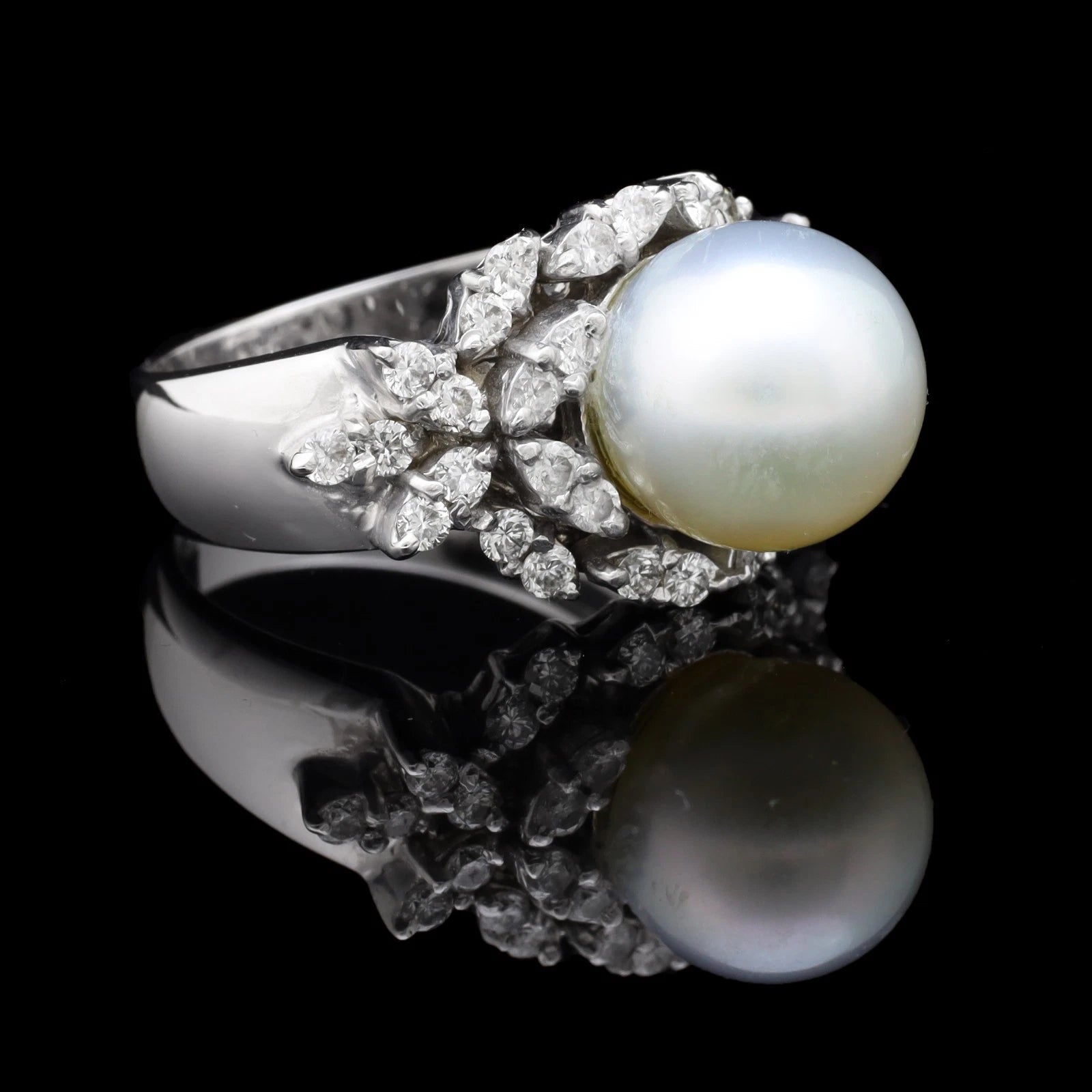 ANELLO IN ORO BIANCO 18KT