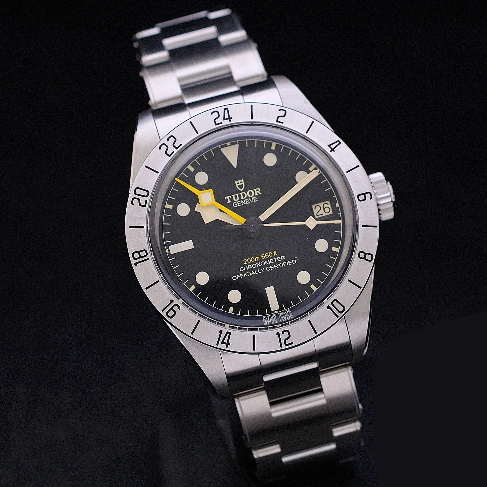Oorlogio Tudor Black Bay Gmt