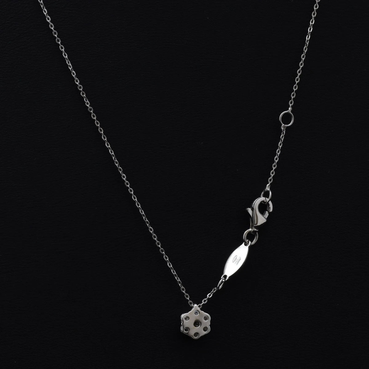 COLLANA IN ORO BIANCO 18KT 750