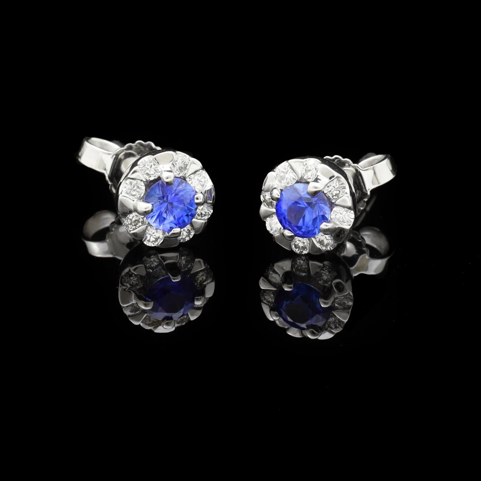 ORECCHINI BLUE HEART