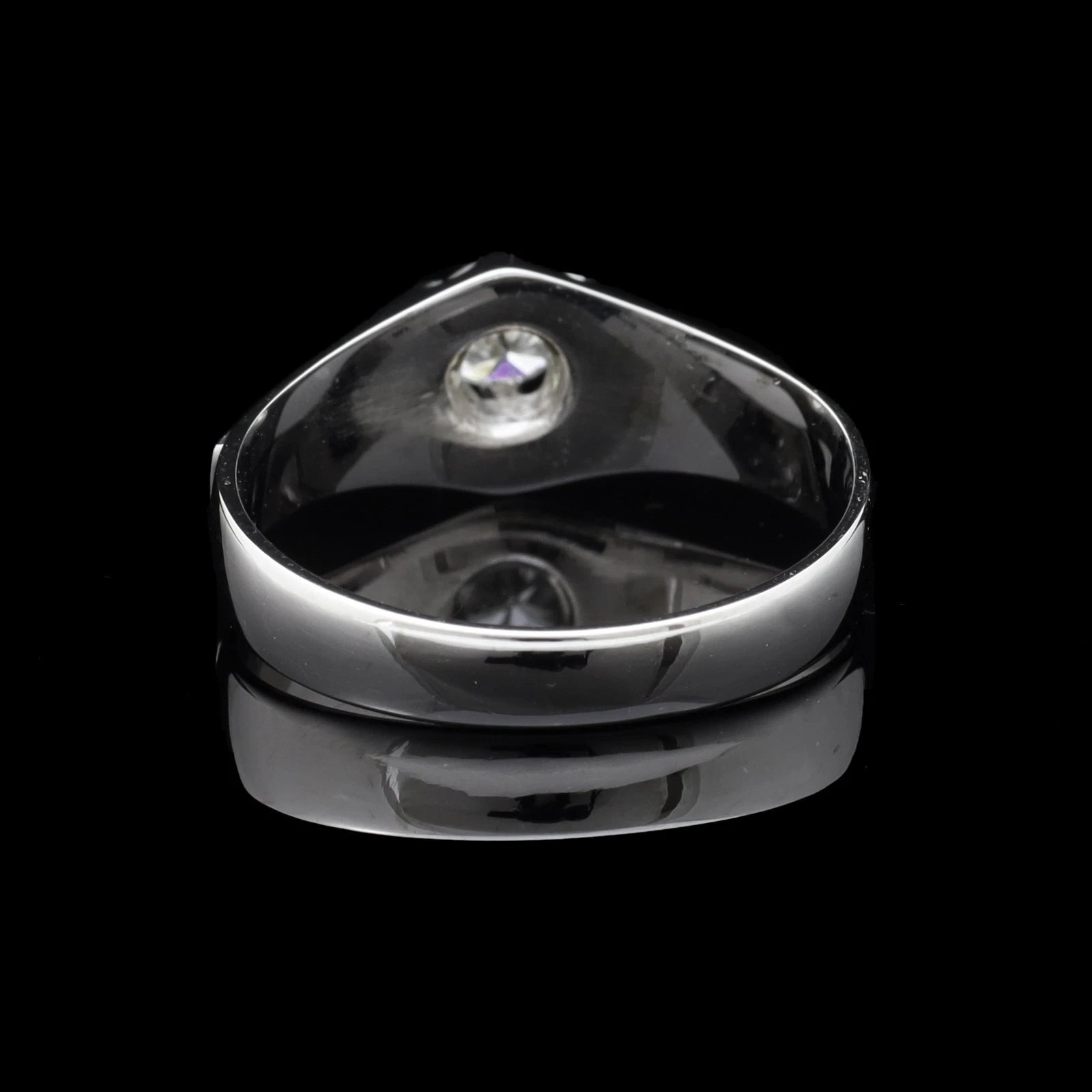 ANELLO SOLITARIO UOMO