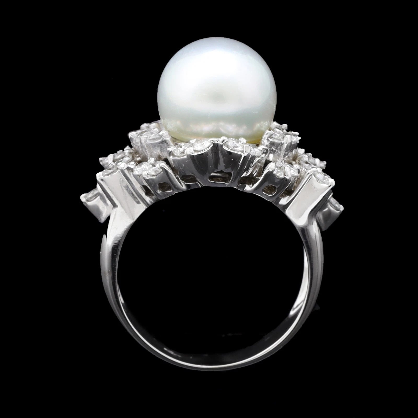 ANELLO IN ORO BIANCO 18KT