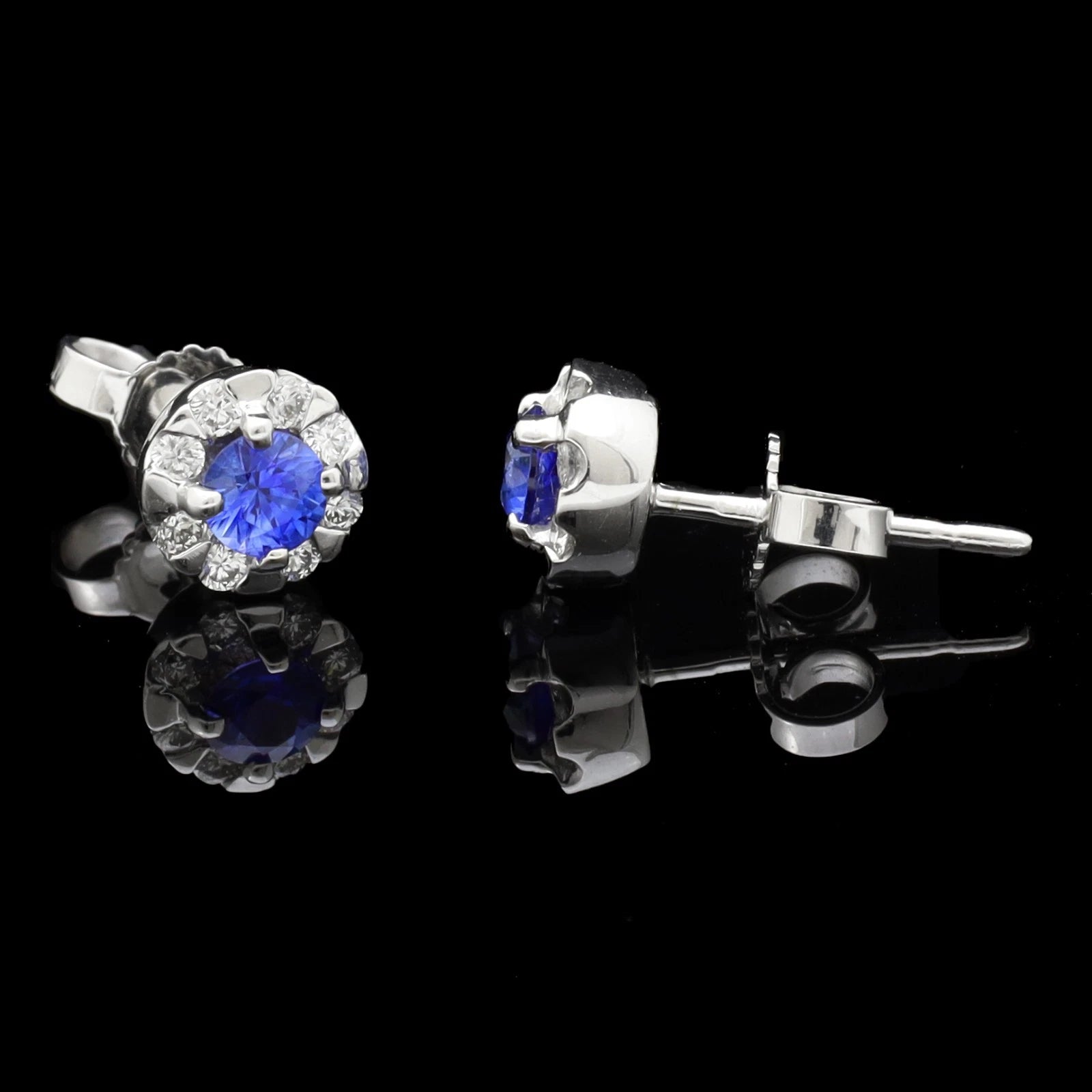 ORECCHINI BLUE HEART