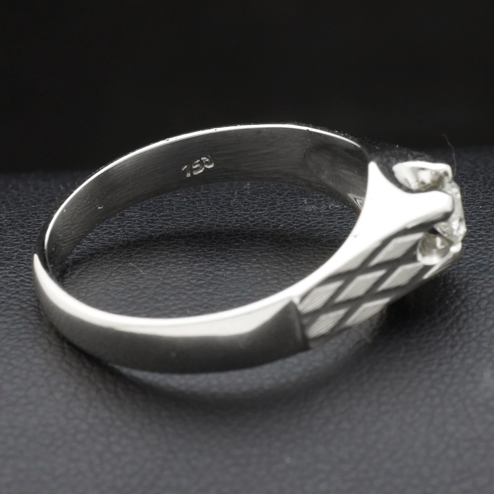 ANELLO SOLITARIO UOMO