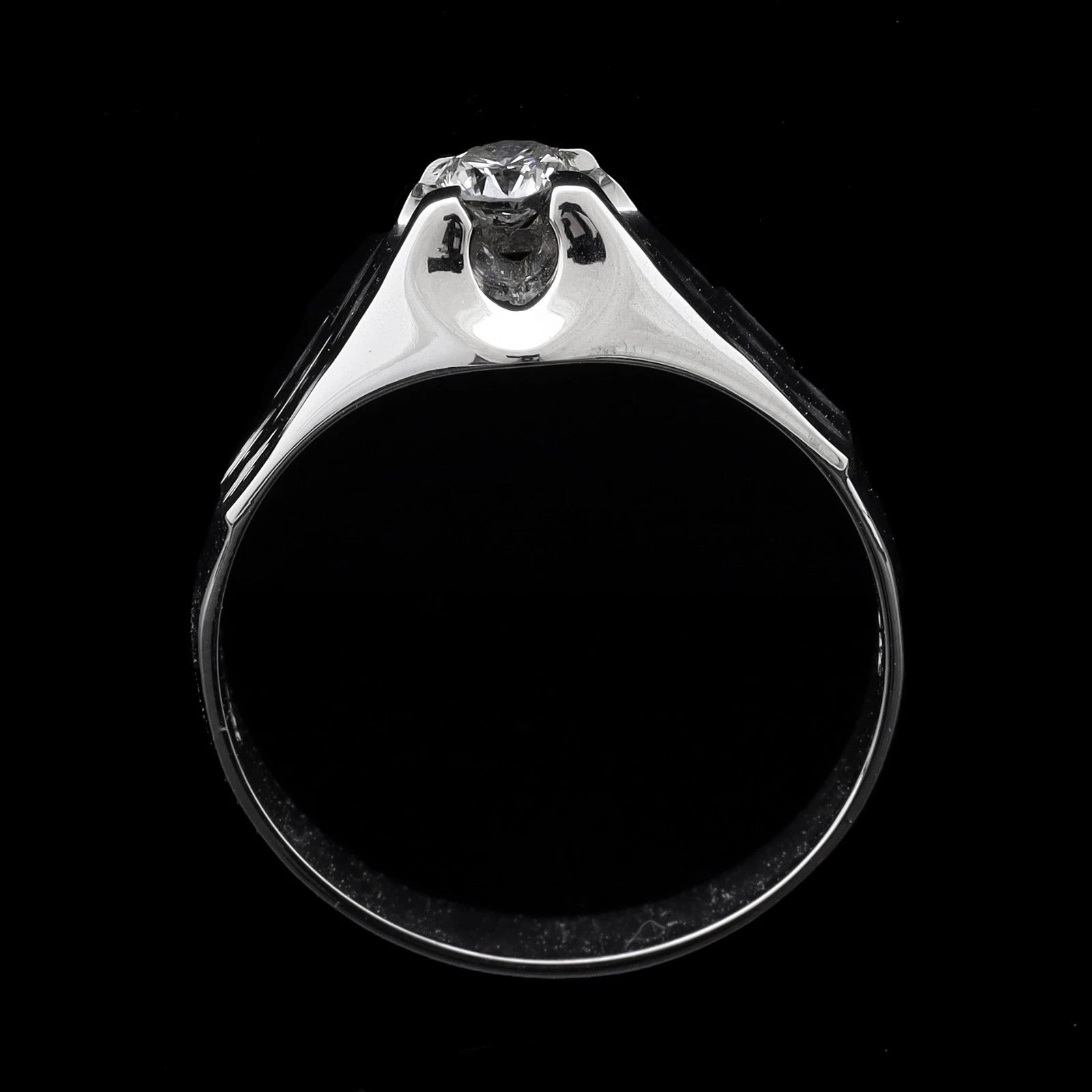 ANELLO SOLITARIO UOMO
