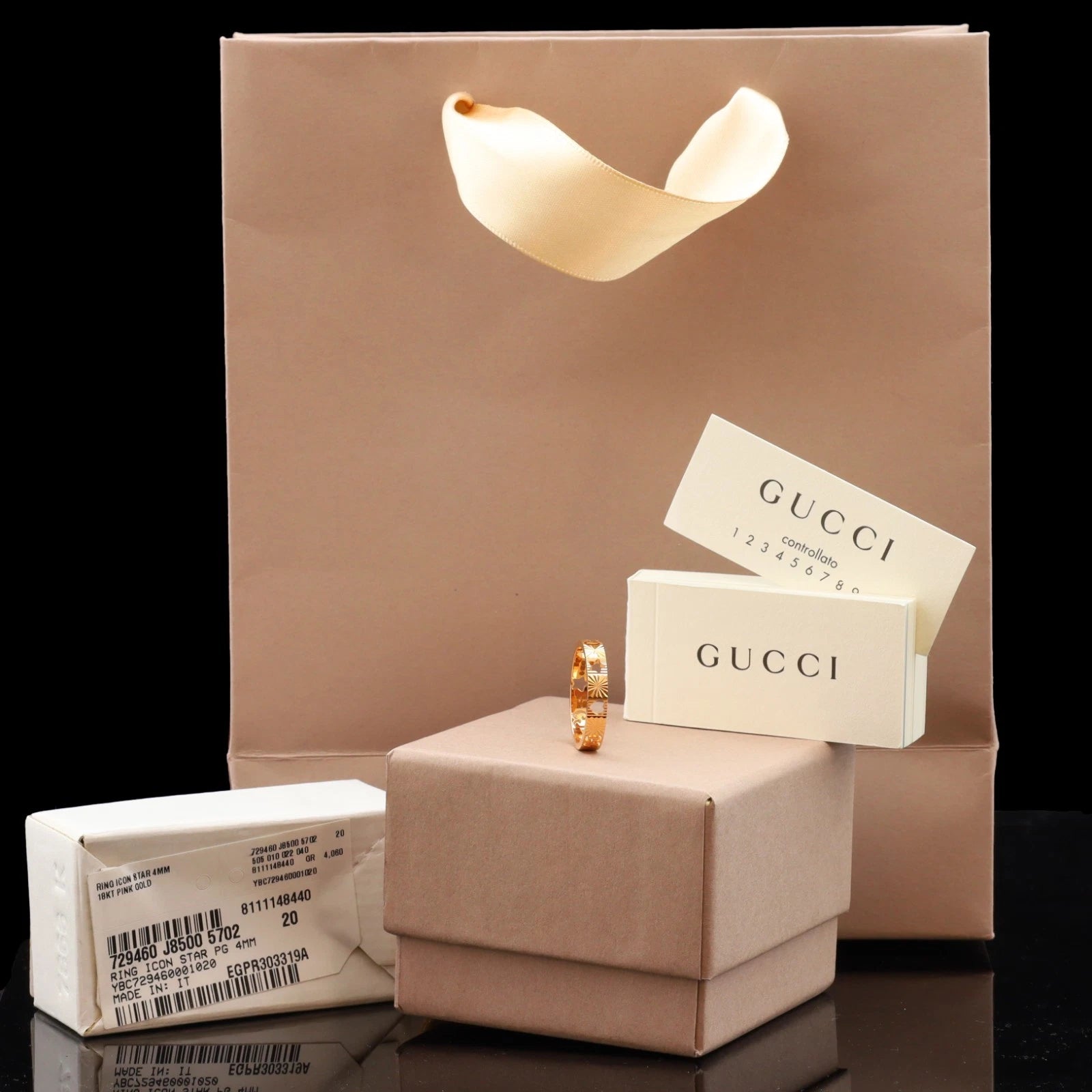 ANELLO GUCCI ICON STAR
