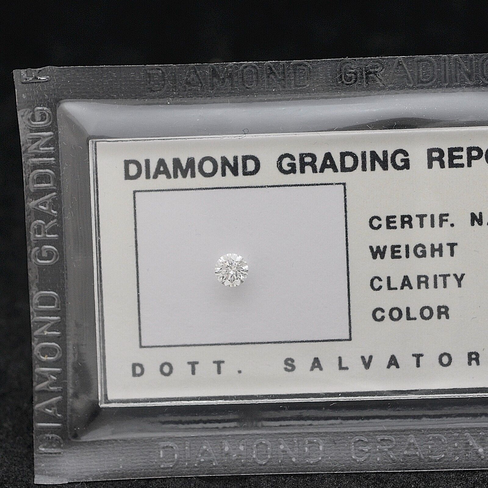 DIAMANTE 0.22 CT