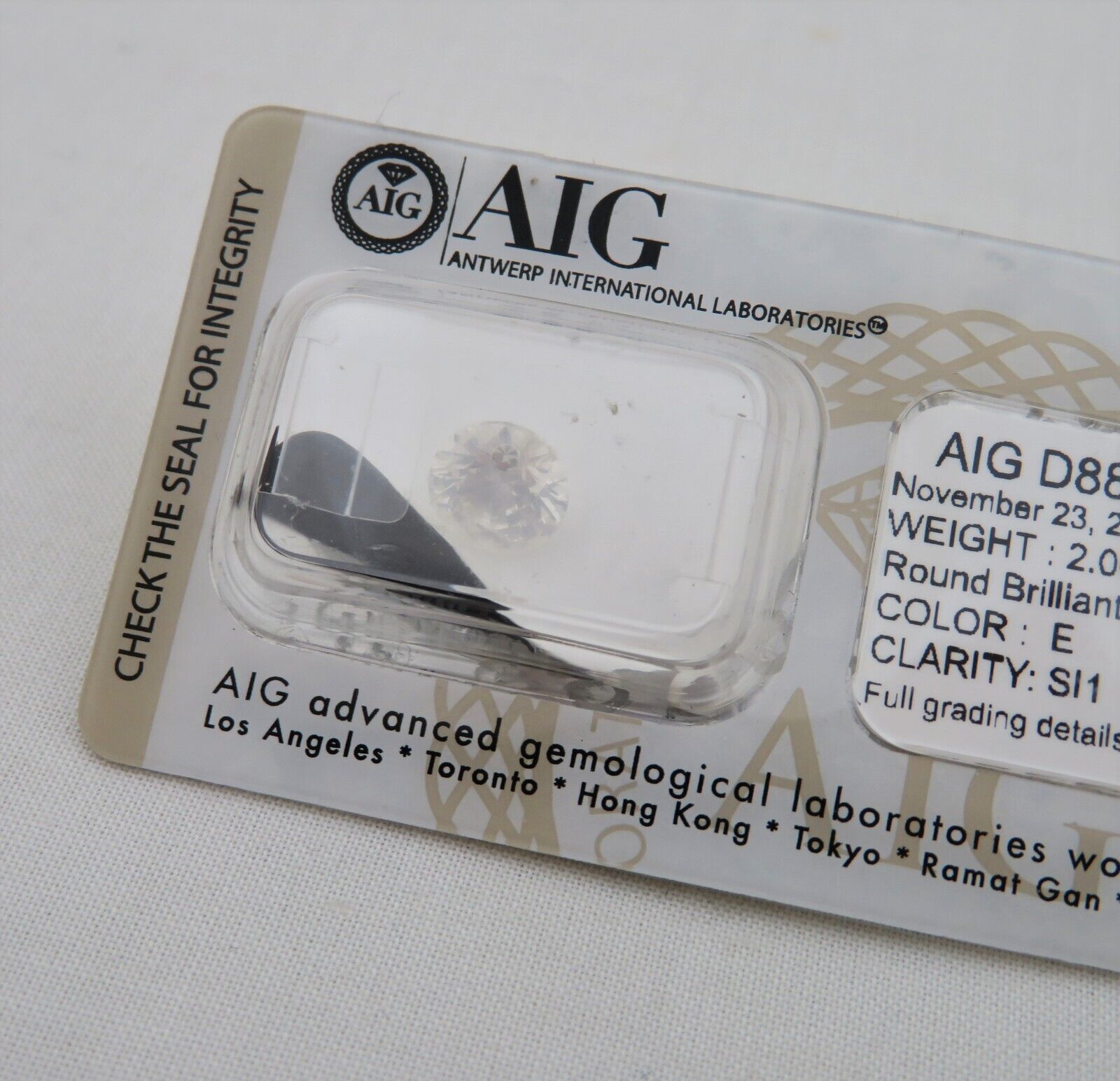 AIG DIAMANTE 2 CT