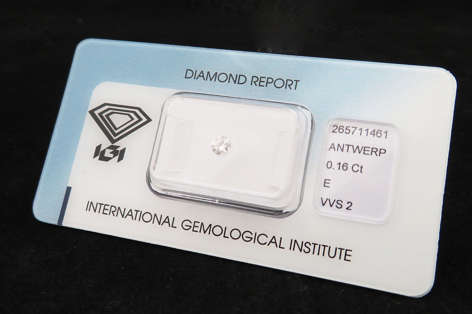 DIAMANTE NATURALE 0.16 CT